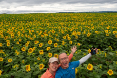 Abashiri, Ozora, Sunflower Field, Ōzora, 大空町, 網走