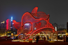 Foshan, Qiandenghu Park, 千灯湖公园