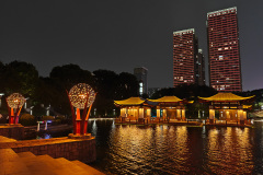 Foshan, Qiandenghu Park, 千灯湖公园