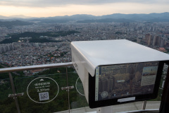 Apsan, Apsan Observatory, Nam-gu, 앞산, 앞산전망대