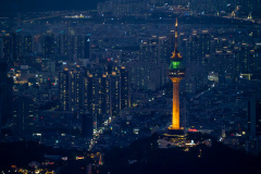 Apsan, Apsan Observatory, Nam-gu, 앞산, 앞산전망대