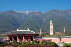Cangshan, Dali, Three Pagodas, 大理, 崇圣寺三塔, 苍山