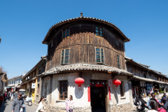 Dali, Xizhouzhen, 喜洲古镇, 大理, 转角楼(杨如轩宅)