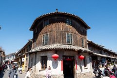 Dali, Xizhouzhen, 喜洲古镇, 大理, 转角楼(杨如轩宅)