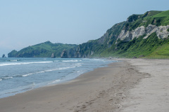Itanki beach, Rumbling Sand, Muroran
