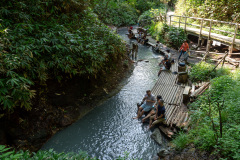 Noboribetsu, River Oyunuma Natural Footbath, 大湯沼川天然足湯