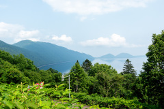 Chitose, Lake Shikotsu, Poropinai Observatory, 支笏湖