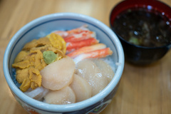 Hakodate Morning Market Ekini Market, Mako and Yasube Seafood restaurant, 函館朝市 駅二市場, 馬子とやすべ食堂