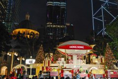 Bank of China Tower, Central, Statue Square, The Henderson, The Old Legislative Council Building, Winterfest