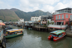 Lantau Island, Tai O, Tai O Market Street Drawbridge