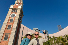 Former Kowloon-Canton Railway Clock Tower, Hong Kong Cultural Centre, Kowloon, Tsim Sha Tsui