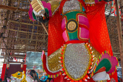 Bamboo Altar at Kam Tin, Yuen Long, 錦田鄉酬恩建醮廣場