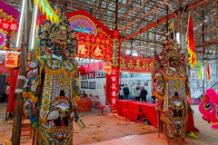 Bamboo Altar at Kam Tin, Yuen Long, 錦田鄉酬恩建醮廣場