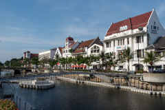 Central Jakarta City, Jakarta Old Town, Krukut River, West Jakarta City