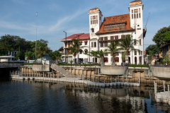 Central Jakarta City, Jakarta Old Town, Krukut River, West Jakarta City
