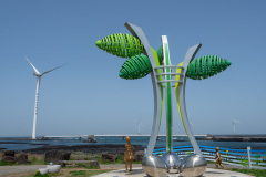 Hangyeong, Sinchang Windmill Coastal Road