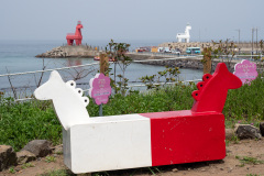 Iho Tewoo beach, Ildo 1(il)-dong, Red Horse Lighthouse, White Horse Lighthouse, 일도일동