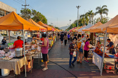 Songkwae Skywalk Walking Street Market