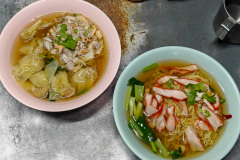 Sahachai Noodles with Crab Wonton and Red Pork, สหชัย บะหมี่เกี้ยวปูหมูแดง