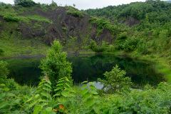 Konpira crater disaster remains walking path, Toyako, Toyakoonsen, Yu-kun crater, 有珠山金比羅火口群 (有くん火口), 金比羅火口災害遺構散策路
