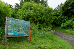 Konpira crater disaster remains walking path, Toyako, Toyakoonsen, 金比羅火口災害遺構散策路