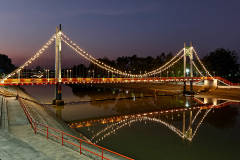 Suspension bridge (Orange bridge)