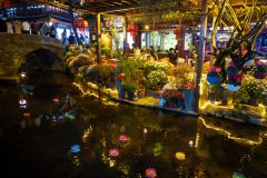 Lijiang, Lijiang Old Town, Yuhe River, 丽江, 丽江古城, 四方街, 玉河