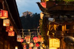 Lijiang, Lijiang Old Town, Shizi Mountain Wangulou, 丽江, 丽江古城, 狮子山万古楼