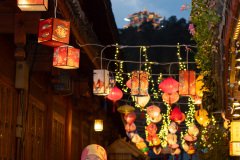 Lijiang, Lijiang Old Town, Shizi Mountain Wangulou, 丽江, 丽江古城, 狮子山万古楼