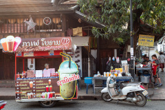 Morning Porridge Stall, Night Market, Sisavangvong Road