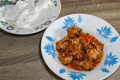 Auntie Kiang's Fried Rice Noodles Shop, ร้านขนมจีนทอดมันเจ้เกียง
