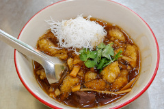 Fish Maw with Shiitake Mushrooms Behind the Big Temple, กระเพาะปลาเห็ดหอม หลังวัดใหญ่
