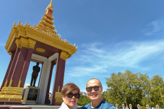 Neak Banh Teuk Park, Statue of His Majesty Preah Bat Samdech Preah Norodom Sihanouk