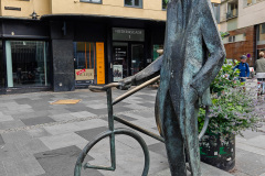 Sculpture: Former mayor Bernhardt Jensen, Aarhus