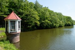 Nishioka, Nishioka Park, Sapporo, Suigen Pond, Nishioka Water Source Intake Tower, 西岡水源池取水塔
