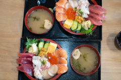 Sapporo, Sapporo Seafood Donbe, Sapporo morning market