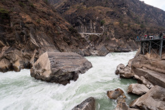 Jinsha Jiang, Shangri-La, Tiger Leaping Gorge, Upper Tiger Leaping Gorge, 上虎跳峡, 虎跳峡景区, 金沙江