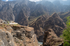 Jinsha Jiang, Middle Tiger Leaping Gorge, Shangri-La, Tiger Leaping Gorge, 中虎跳峡, 虎跳峡景区, 金沙江