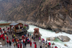 Jinsha Jiang, Shangri-La, Tiger Leaping Gorge, Upper Tiger Leaping Gorge, 上虎跳峡, 虎跳峡景区, 金沙江