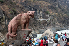 Jinsha Jiang, Shangri-La, Tiger Leaping Gorge, Upper Tiger Leaping Gorge, 上虎跳峡, 虎跳峡景区, 金沙江
