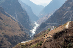 Jinsha Jiang, Middle Tiger Leaping Gorge, Shangri-La, Tiger Leaping Gorge, 中虎跳峡, 虎跳峡景区, 金沙江