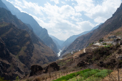 Jinsha Jiang, Middle Tiger Leaping Gorge, Shangri-La, Tiger Leaping Gorge, 中虎跳峡, 虎跳峡景区, 金沙江