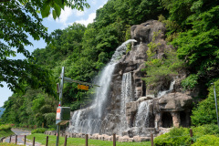Jangdae Park, Lion Fountain, Suncheon, 장대공원