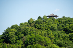 Hotel Castle, Jukdobong Palgakjeong Pavilion, Jukdobong Park, Suncheon, 죽도봉공원, 죽도봉팔각정