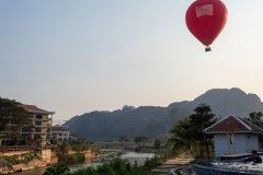Nam Song River, Thavisouk Riverside Hotel