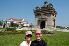 Patuxay - Victory Monument, Patuxay Park, Prime Minister Office