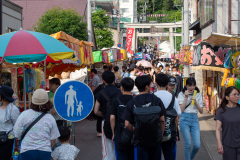 Otaru, Suitengu Shrine Torii, 水天宮 鳥居